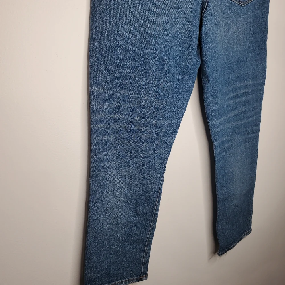 18) MADEWELL "The High-Rise Slim Crop Boyfriend" Sz. 28 - Picture 6 of 7